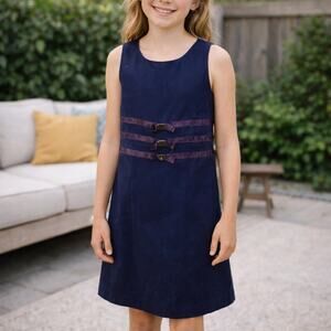 Monkey Wear Navy Sleeveless Lined Dress 8